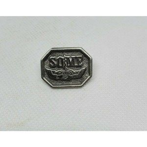 TSG SOME Holding Hands Pewter Lapel Hat Pin Button